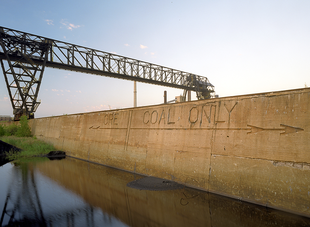 Works lost steel yard bridge